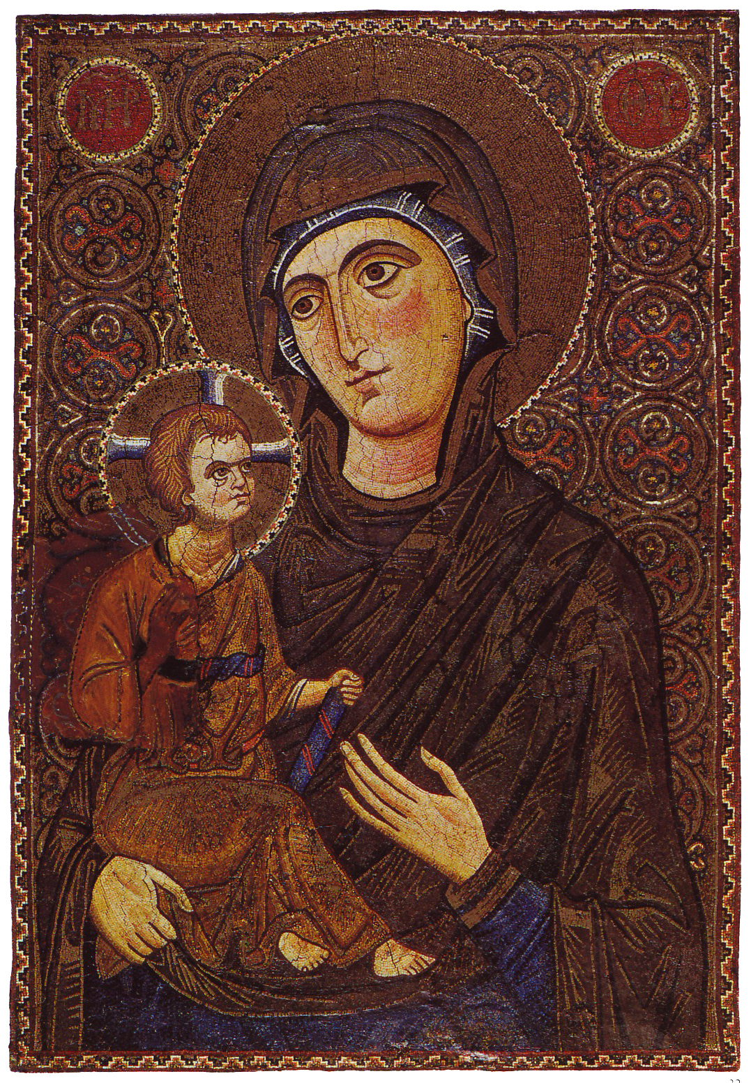 File:Mary and Infant Jesus Icon 001.jpg - The Work of God's Children